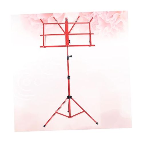  Vaguelly 2pcs Sheet Tripod Colorful Music Stand Heavy Duty Music Blue Book Music Book Stand Adjustable Music Stand Clarinet Stand Music Stand Holder Sheet Music Bracket Piano Stand Desktop