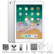 iPad Tablet with Valco Accessories Bundle Powerbank Earphones (128GB, Silver)
