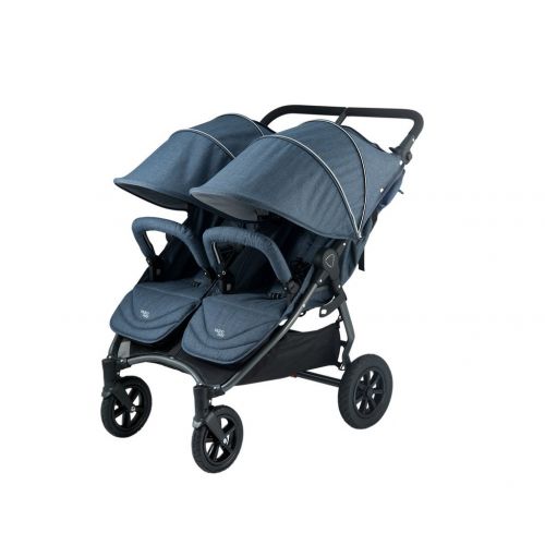  Valco baby Valco Baby Neo Twin Double Lightweight All Terrain Stroller (Grey Marle)