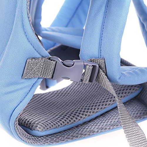 Valencia Colors Baby Carrier for Newborn for All Seasons, 4 Comfortable & Safe Positions for Infant Light Blue