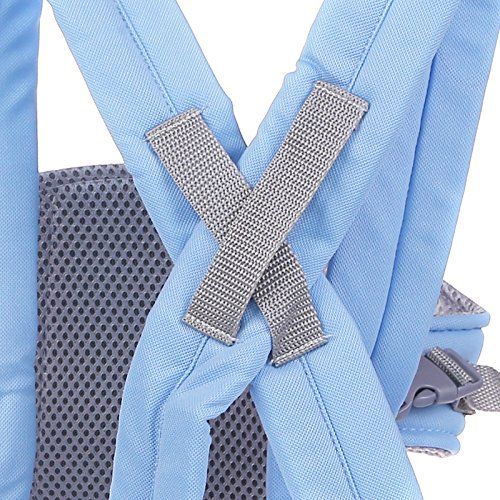  Valencia Colors Baby Carrier for Newborn for All Seasons, 4 Comfortable & Safe Positions for Infant Light Blue