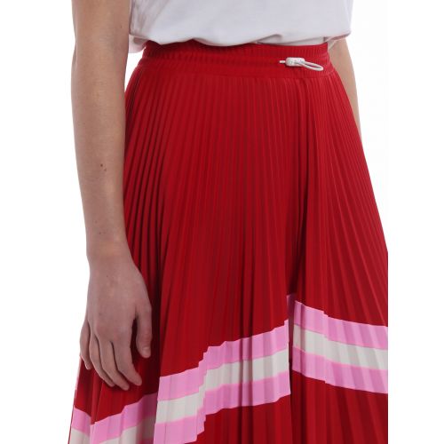  Valentino Pleated circle midi skirt