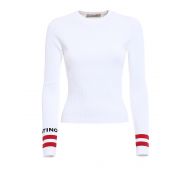 Valentino Viscose blend fitted sweater