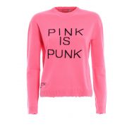 Valentino Pink is Punk destroyed sweater