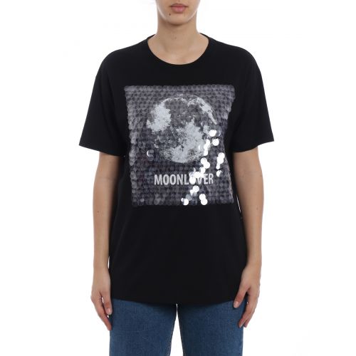  Valentino Moonlover sequin print T-shirt