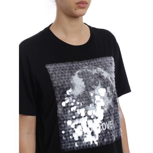  Valentino Moonlover sequin print T-shirt