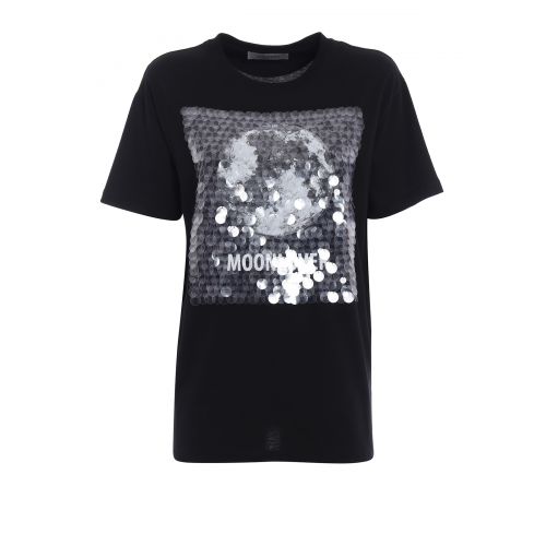  Valentino Moonlover sequin print T-shirt