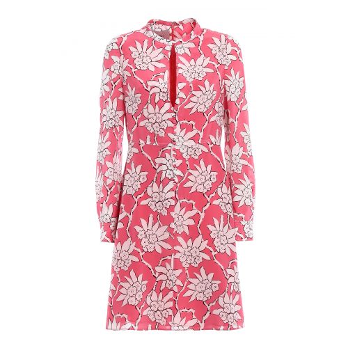  Valentino Crepe de chine shirt dress