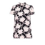 Valentino Flower patterned flared blouse