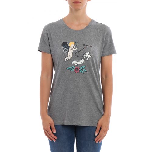  Valentino Cupid print jersey T-shirt