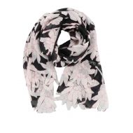 Valentino Garavani Rhododendron print silk scarf