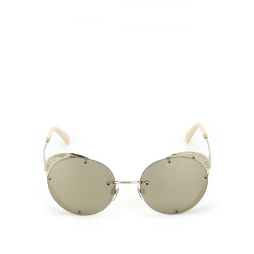  Valentino Garavani Golden light metal sunglasses