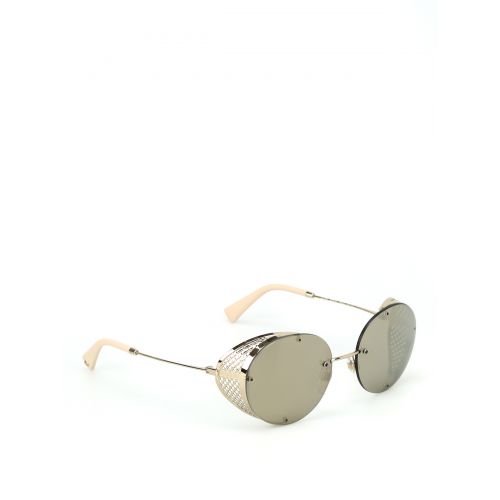  Valentino Garavani Golden light metal sunglasses