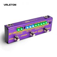 Valeton Multi Effects Guitar Pedal Dapper MDR of Reverb Delay Chorus Phaser Vibrato Tremolo Flanger Digital Analog Tape Delay Room Hall Plate Reverb for Indie Ambient Psychedelic P