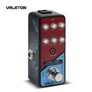 Valeton Amp Modeler Guitar Pedal Coral Amp of 16 Classic And Mainstream Guitar Amp Models From Vintage Blues to Classic Crunch to Modern Hi-Gain Distortion