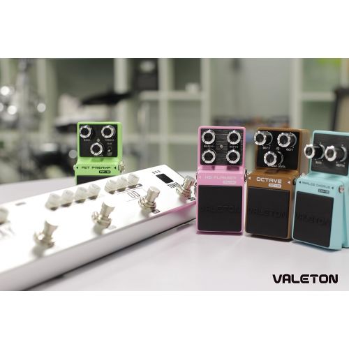 Valeton Loft Series Analog High Band Flanger Guitar Effect Pedal (FL-10)