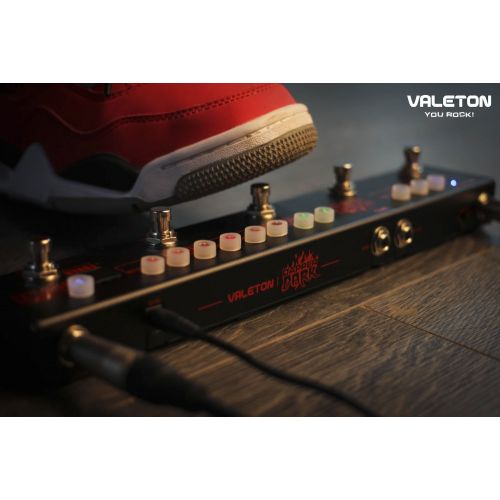  Valeton Dapper Dark Guitar Multi Effect Pedal (VES-3)