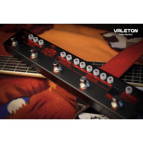  Valeton Dapper Dark Guitar Multi Effect Pedal (VES-3)