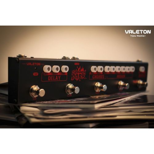  Valeton Dapper Dark Guitar Multi Effect Pedal (VES-3)