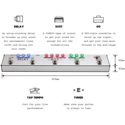  Valeton Electric Guitar Single Effect (VES-1)