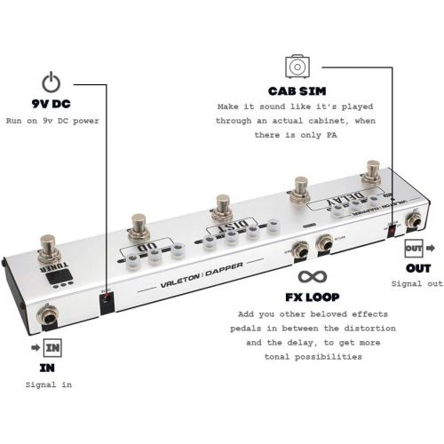  Valeton Electric Guitar Single Effect (VES-1)