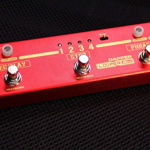  Valeton Dapper Looper Mini USB Storage Loop Station Looping Recording Guitar Effects Pedal