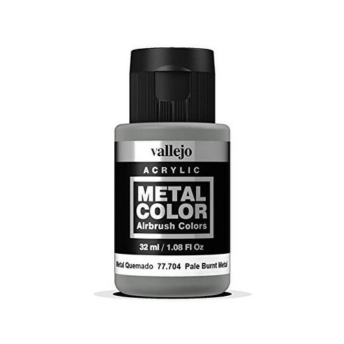  Vallejo Pale Burnt Metal Color 32ml Paint