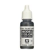 Vallejo Dark Blue Grey Model Color 1 Paint, 17ml