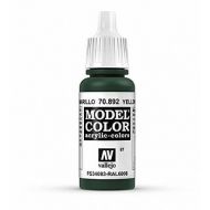 Vallejo Yellow Olive Model Color Paint, 17ml