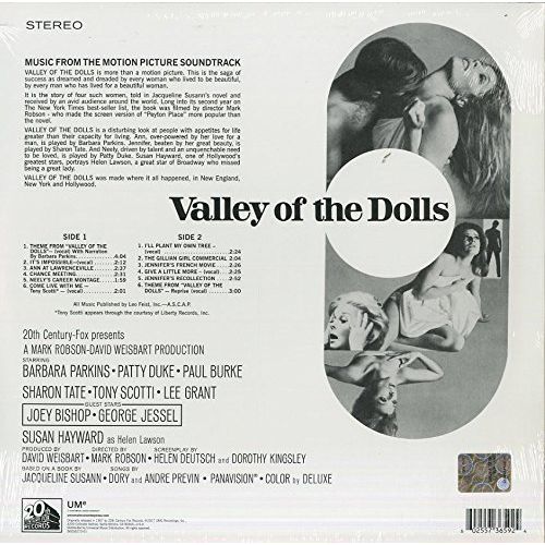  Valley Of The Dolls - Music From The Motion Picture Soundtrack [LP]