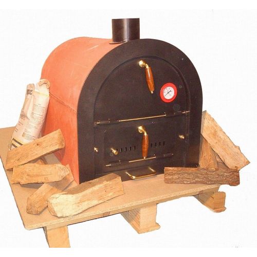  [아마존베스트]Valoriani wooden oven, pizza stone oven kit, with indirect firing