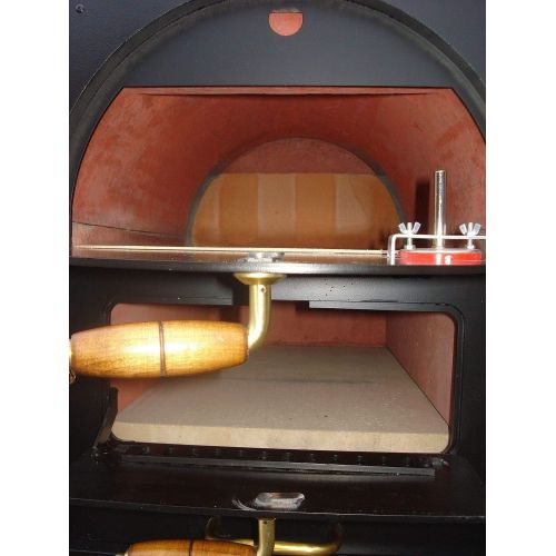  [아마존베스트]Valoriani wooden oven, pizza stone oven kit, with indirect firing