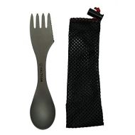 Valtcan Titanium “Food Shovel” Spork 3 in 1 Fork Spoon Knife Utensil