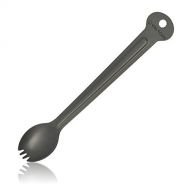 Valtcan Titanium Long Handle Spork Matte Finish