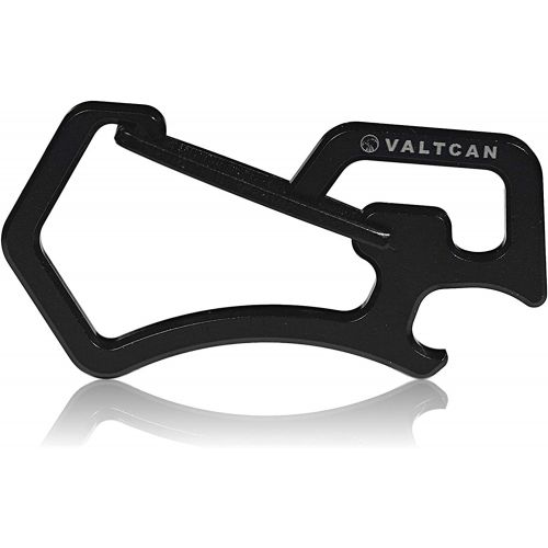  Valtcan Titanium Carabiner with Built-in Bottle Opener