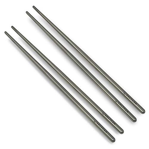  Valtcan Titanium Chopsticks 2 Set 9 inch 230mm