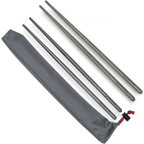  Valtcan Titanium Chopsticks 2 Set 9 inch 230mm