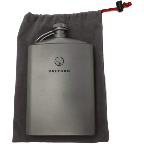  Valtcan Titanium Hip Flask Canteen Military Design 260ml 8.8 oz Capacity