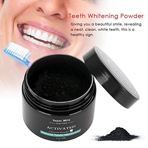  Value★Home★Tools Value-Home-Tools - Charcoal Activated Charcoal Teeth Whitening Powder Tea Coffee Stain Remover Oral Care Powder Natural Tooth Polish Powder