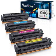[아마존 핫딜] Valuetoner Compatible Toner Cartridge Replacement for Canon 046 046H CRG-046 for Color ImageCLASS MF733Cdw MF731Cdw MF735Cdw LBP654Cdw MF733 MF731 Printer (Black, Cyan, Magenta, Ye