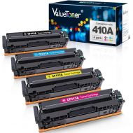 [아마존 핫딜] Valuetoner Compatible Toner Cartridge Replacement for HP 410A CF410A CF411A CF412A CF413A to use with Color Laserjet Pro MFP-M477fdw-M477fdn M477fnw-M452dn-M452nw M452dw M477 M452