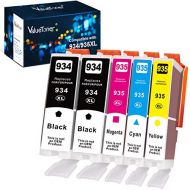 Valuetoner Compatible Ink Cartridge Replacement for HP 934 XL and 935 XL Ink cartridges for OfficeJet Pro 6812 6815 6830 6230 6835 6820 6220 Printer (2 Black 1 Cyan 1 Magenta 1 Yel