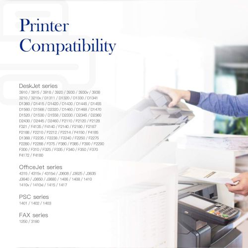 Valuetoner Remanufactured Ink Cartridge Replacement for HP 21 C9351AN & 22 C9352AN for DESKJET F4180 F2210 D1560, OFFICEJET 4315 J3640, FAX 3180, PSC 1401 Printer (2 Black, 1 Tri-C