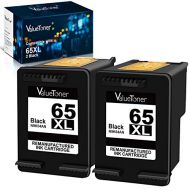 Valuetoner Remanufactured Ink Cartridge Replacement for HP 65 XL 65XL N9K04AN for Envy 5055 5052 5058 DeskJet 3755 2655 3720 3722 3723 3730 3732 3752 3758 2652 2624 High Yield Upda