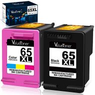 Valuetoner Remanufactured Ink Cartridges Replacement for HP 65XL 65 XL N9K04AN for Envy 5055 5052 5058 DeskJet 3755 2655 3720 3722 3723 3752 3758 2652 2624 High Yield (1 Black, 1 C