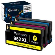 Valuetoner Remanufactured Ink Cartridges Replacement for HP 952 XL 952XL 952 High Yield for OfficeJet Pro 8710 8720 7740 8740 7720 8715 8702 Printer (1 Cyan,1 Magenta,1 Yellow, 3 P
