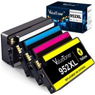 Valuetoner Remanufactured Ink Cartridges Replacement for HP 952 XL 952XL High Yield for OfficeJet Pro 8710 8720 7740 8740 7720 8715 8702 Printer (1 Black,1 Cyan,1 Magenta,1 Yellow,