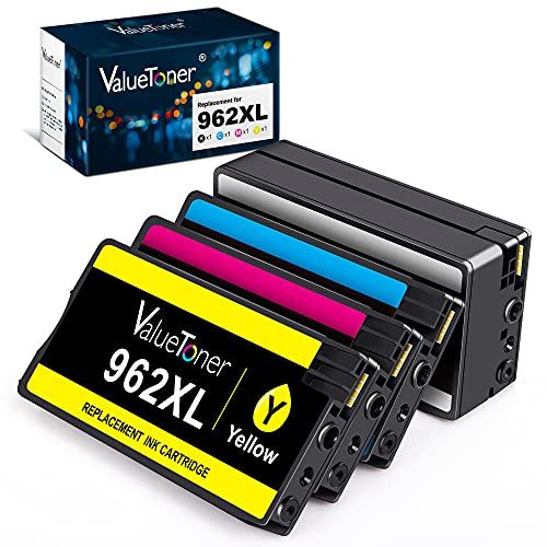  Valuetoner Remanufactured Ink Cartridges Replacement for HP 962xl 962 XL for OfficeJet Pro 9015 9015e 9025 9025e 9018 9010 9012 9020 9022 9026 9027 9028 printer 962xl Ink cartridge