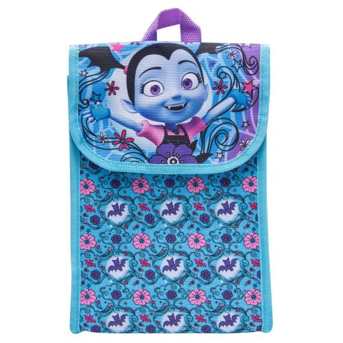  Disney Vampirina Backpack Combo Set - Disney Vampirina Girls 6 Piece Backpack Set - Backpack & Lunch Kit Combo (Light Pink)