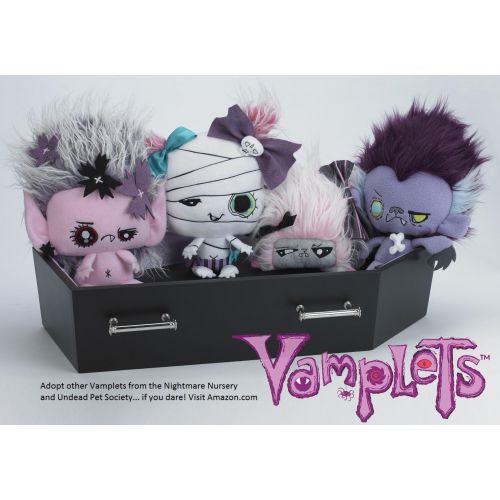  Vamplets - Vampire Zombie Monkey  12” Tall Designer Toy Plush Doll  Great Gift for Monster High Fans - Vamzomkey - Lives in The Nightmare Nursery of Gloomvania - by My Little Pon